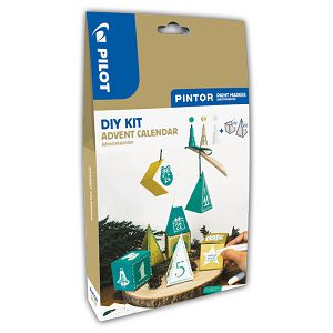 Set 3 markera i adventski kalendar DIY KIT Pintor Pilot blister!!