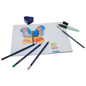 Set za bojanje u rolo etuiu pk12+2 Grip Aquarelle Faber Castell 1142 blister