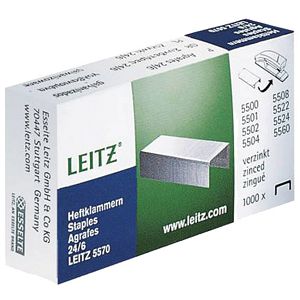 Stroj za spajanje do  40 listova Leitz 55490081 srebrni + GRATIS 10 pak spajalice 55700000