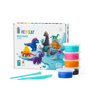 Glina KAZOO HEY CLAY Mega Dinos 15017, 15 kutijica