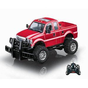 Auto na daljinsko upravljanje KAZOO 866-2806, Ford F350, 1:28, crveni