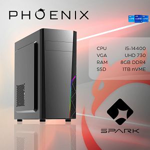 Računalo Phoenix SPARK Y-232 Intel i5 14400/16GB DDR4/NVME SSD 1TB/500W