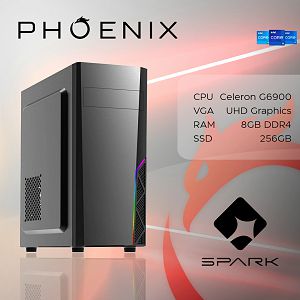 Računalo Phoenix SPARK Y-199 Intel Celeron G6900/8GB DDR4/NVME SSD 256GB/500W