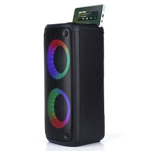 Bluetooth zvučnik, karaoke Media-Tech FUNBOX MT3181, TWS, MP3, USB, microSD, RGB, crni