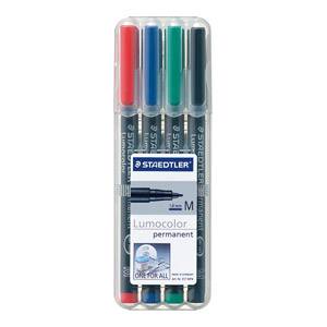 Marker permanentni Staedtler Lumocolor 1mm 317WP4 4/1 