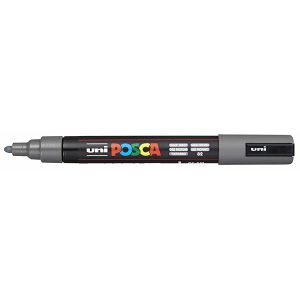 Marker Uni pc-5m Posca tamno sivi 