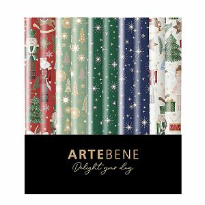 Ukrasni papir Artebene u roli 70x300cm sortirano (display 50/1) 140520