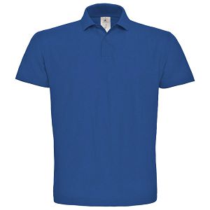 Majica kratki rukavi polo B&C ID.001 180g zagrebačko plava 2XL 