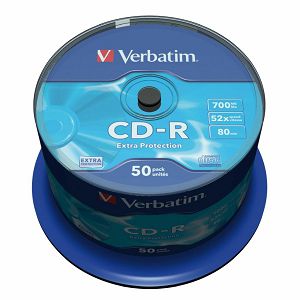 CD-R Verbatim #43351 700MB 52x, Spindle 50/1