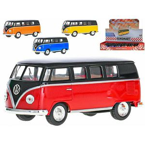 Autobus metalni VW Classical 1962 pull back 462348 4boje