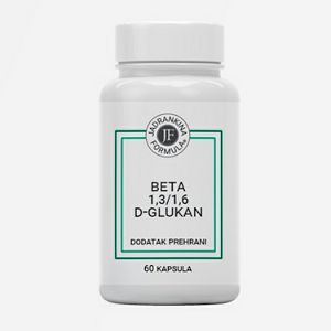 BETA 1,3/1,6 D-Glukan dodatak prehrani 60 kapsula 650398