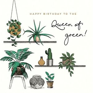 ČESTITKA SOHO Alice Scott "Queen of Green!"