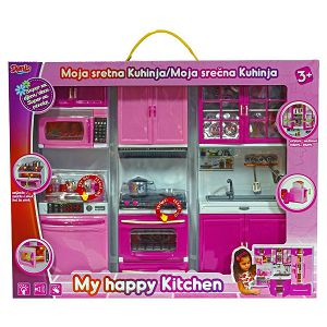 Kuhinja za lutke sa zvukom i svjetlom My happy kitchen 294857