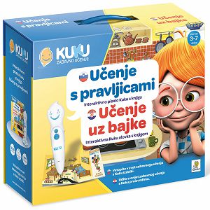 KUKU interaktivna knjiga sa olovkom - učenje iz bajke 3-7g 101013