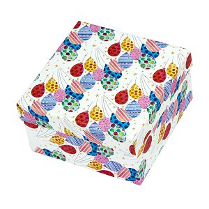 Kutija poklon mala Ballons 12,2x12,2x7,5 cm