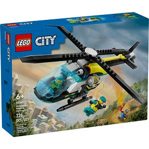 LEGO Kocke City Helikopter hitne pomoći 60405, 6+god.