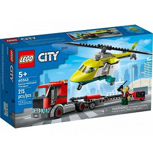 LEGO Kocke City Helikopterski transport za spašavanjel 60343, 5+god.