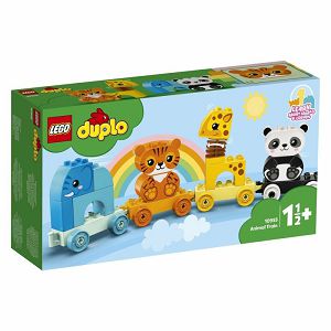 LEGO KOCKE Duplo Životinjski vlak 10955, 1.5+god.