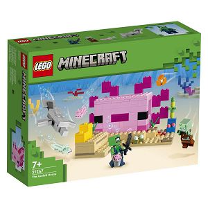 LEGO Kocke Minecraft Kuća axoloti 21247, 7+god.