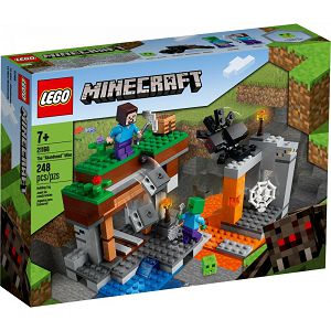 LEGO Kocke Minecraft Napušteni rudnik 21166, 7+god.