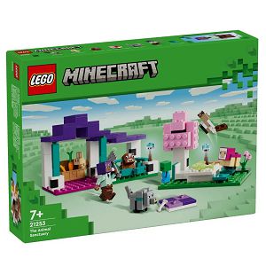 LEGO Kocke Minecraft Sklonište za životinje 21253, 7+god.