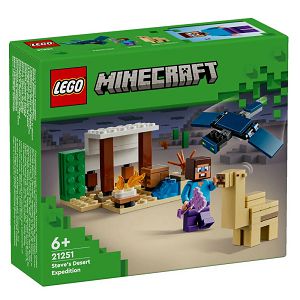 LEGO Kocke Minecraft Steveova pustinjska ekspedicija 21251, 6+god.