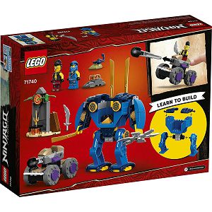 LEGO KOCKE Ninjago Jayev elektronički robot 71740, 4+god.