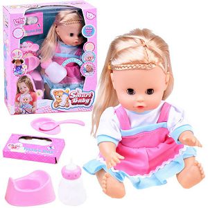 Lutka Beba interaktivna pije, piški Ledy Toys 104339