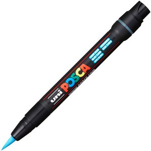 MARKER UNI Posca PCF-350 za hobby i art, vodootporan 8.0mm svijetlo plavi