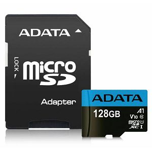 Memory Card SD 128GB Premier A1,micro SDXC, Class 10, Transcend 1000.0000Mb/s