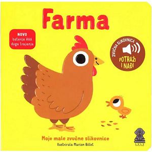 MOJE MALE ZVUČNE SLIKOVNICE: Farma Gallimard Jeunesse 477485