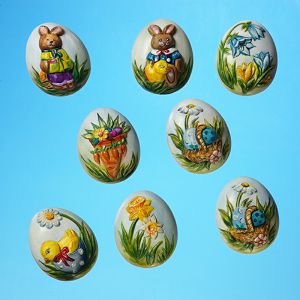 Plastični kalup 3D Uskrs "Uskršnja jaja" KERA flott