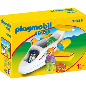 PLAYMOBIL KOCKE 70185, 1.5god.zrakoplov s putnikom 701855