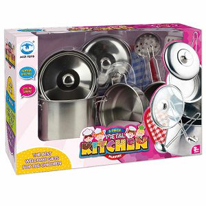 Posuđe set metalno, za kuhanje 8/1 1818-3 Aozy Toys 073059