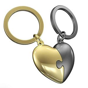 Privjesak Puzzle Heart Metalmorphose 038749