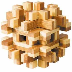 PUZZLE BAMBOO interaktivne, IQ Test Magični kvadri Fridolin 174936