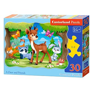 Puzzle Castorland 30kom Jelen i prijatelji 003570