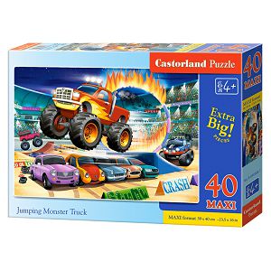 PUZZLE CASTORLAND 40kom Maxi, Monster truck 040308