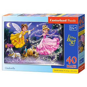 PUZZLE CASTORLAND 40kom Pepeljuga