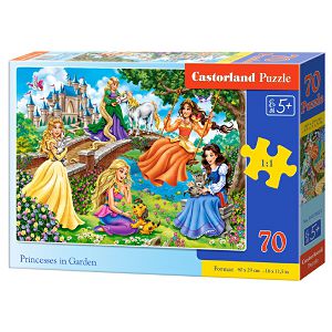 PUZZLE CASTORLAND 70kom Princeze u vrtu 070022