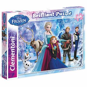 Puzzle Clementoni 104kom Brilliant Frozen 20127