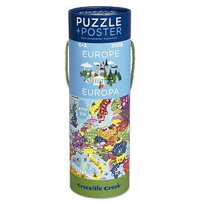 PUZZLE CROCODILE CREEK 200kom+poster Europa 287368