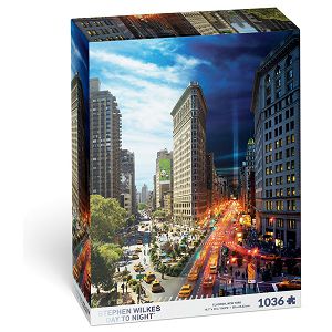 Puzzle Flatron NYC 1036kom 50x70cm Stephen Wilkes Day to night 225810