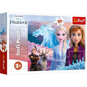 Puzzle Trefl Frozen Hrabrost sestara 30kom 18253