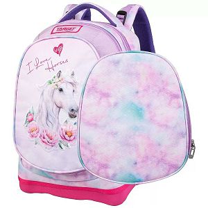 Ruksak Target Superlight Petit,Floral Horse,2 lica,anatomski,tvrdo dno 27145