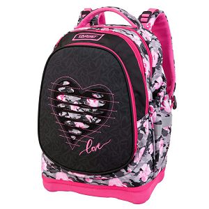 Ruksak Target Superlight Petit,Ripped Heart,2 lica,anatomski,tvrdo dno 271471