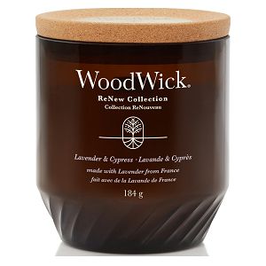 Svijeća mirisna WoodWick Renew Medium Lavender & Cypress 184gr. 1726346E 148373