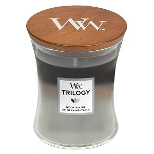 SVIJEĆA MIRISNA WoodWick Trilogy Medium Trilogy Mountain Air (gori 100 sati)