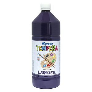 Tempera 1000ml boca KARBON ljubičasta