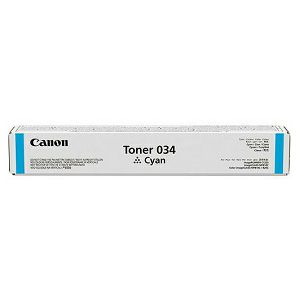 TONER CANON 034C plavi laser Original, ispis 7300 stranica